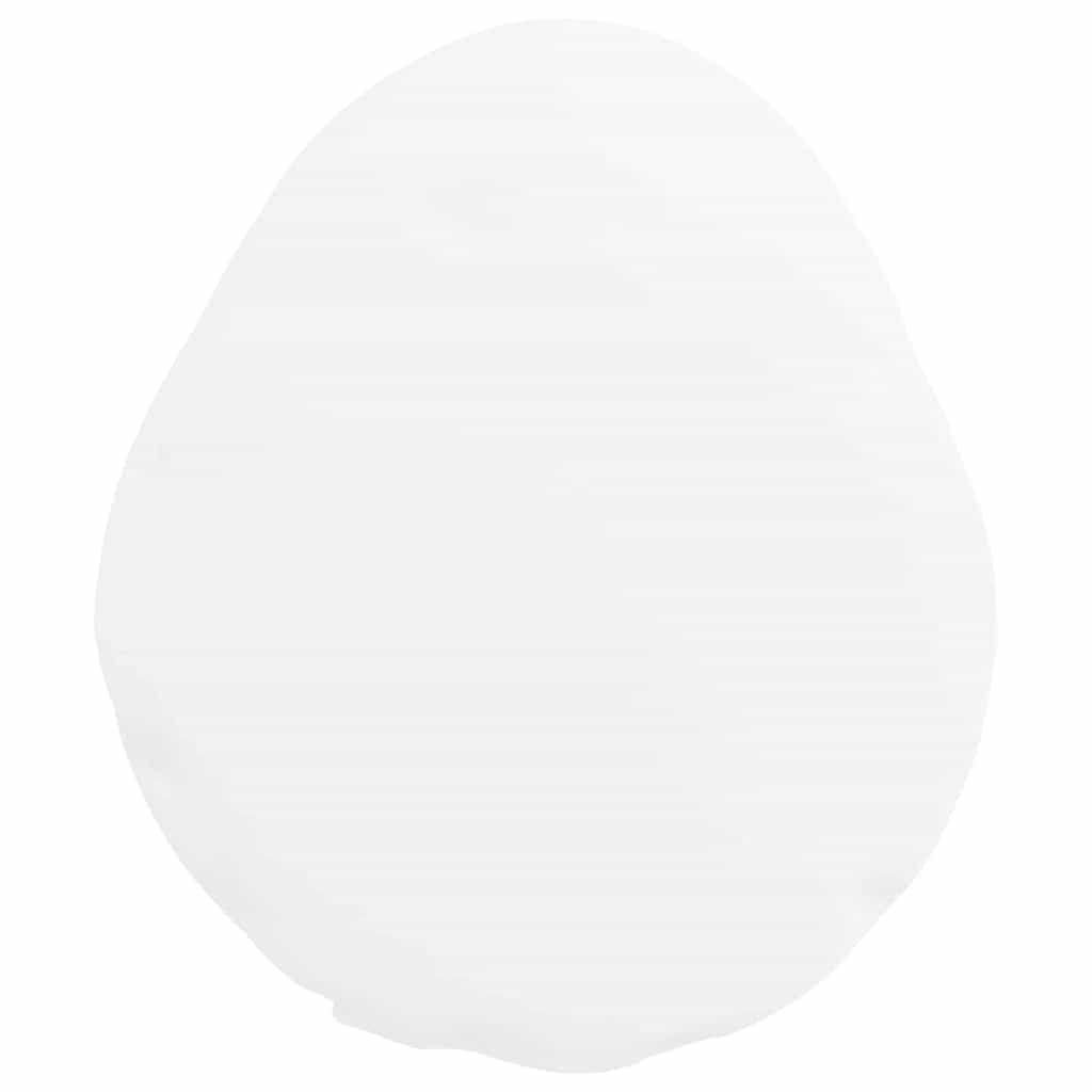 Bolster Pillows 2 pcs White Ø 25 x 70 cm Fabric